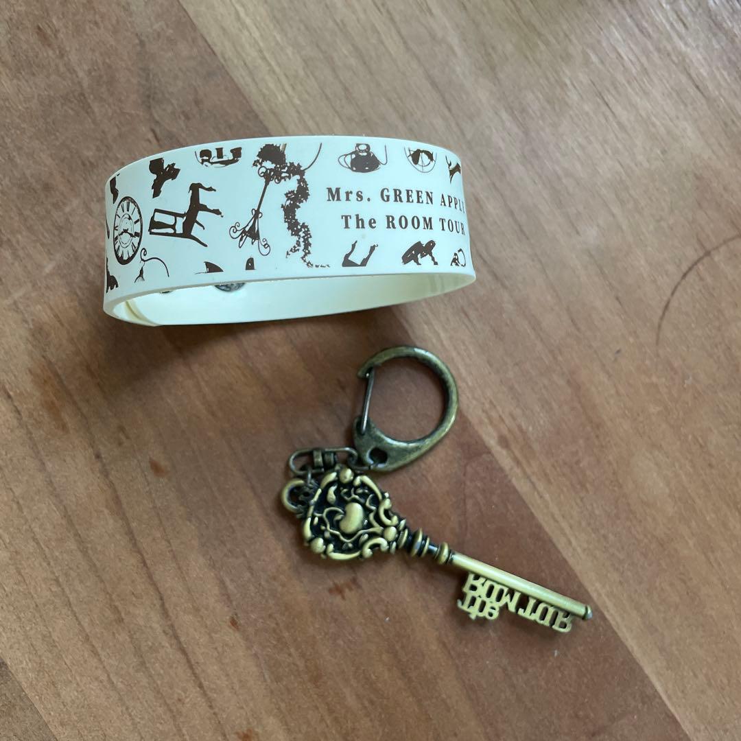 最終値⚠️Mrs. GREEN APPLE キーホルダー・リストバンド・ピンバッチ