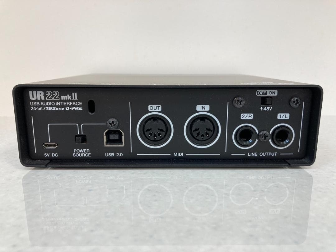 ★UR22 mkII USBオーディオインターフェイス★