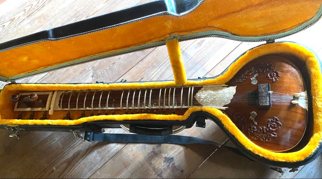 [Shahid Ali ]シタール ケース付き