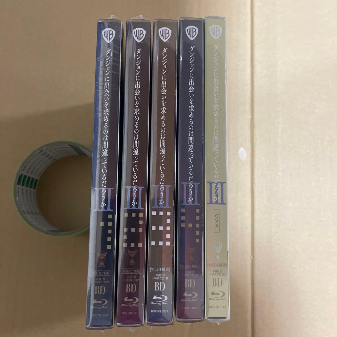 まあぱん　ダンまちⅢ ova Ⅳ Blu-ray　新品未開封