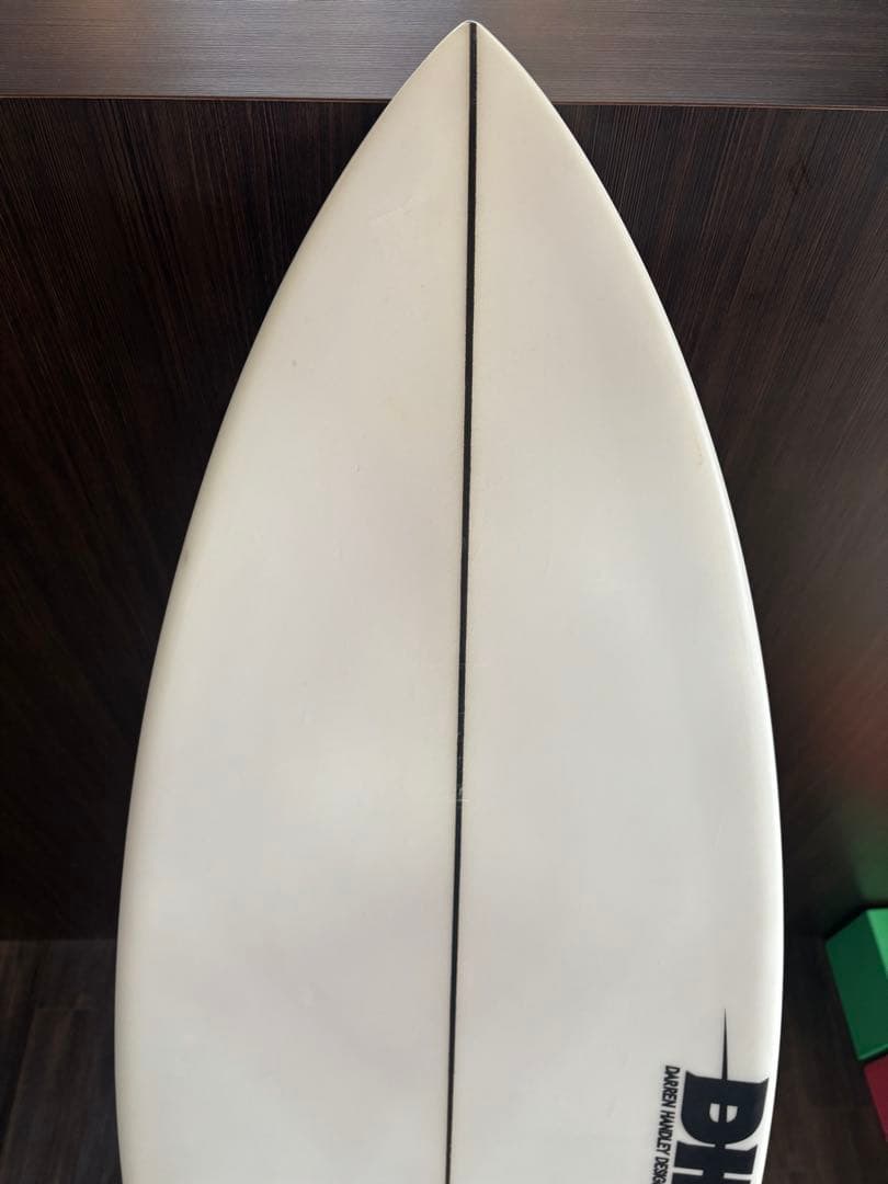 DHD5.10 5回使用の美品/フィン/ケース付き/ショートボードサーフボード