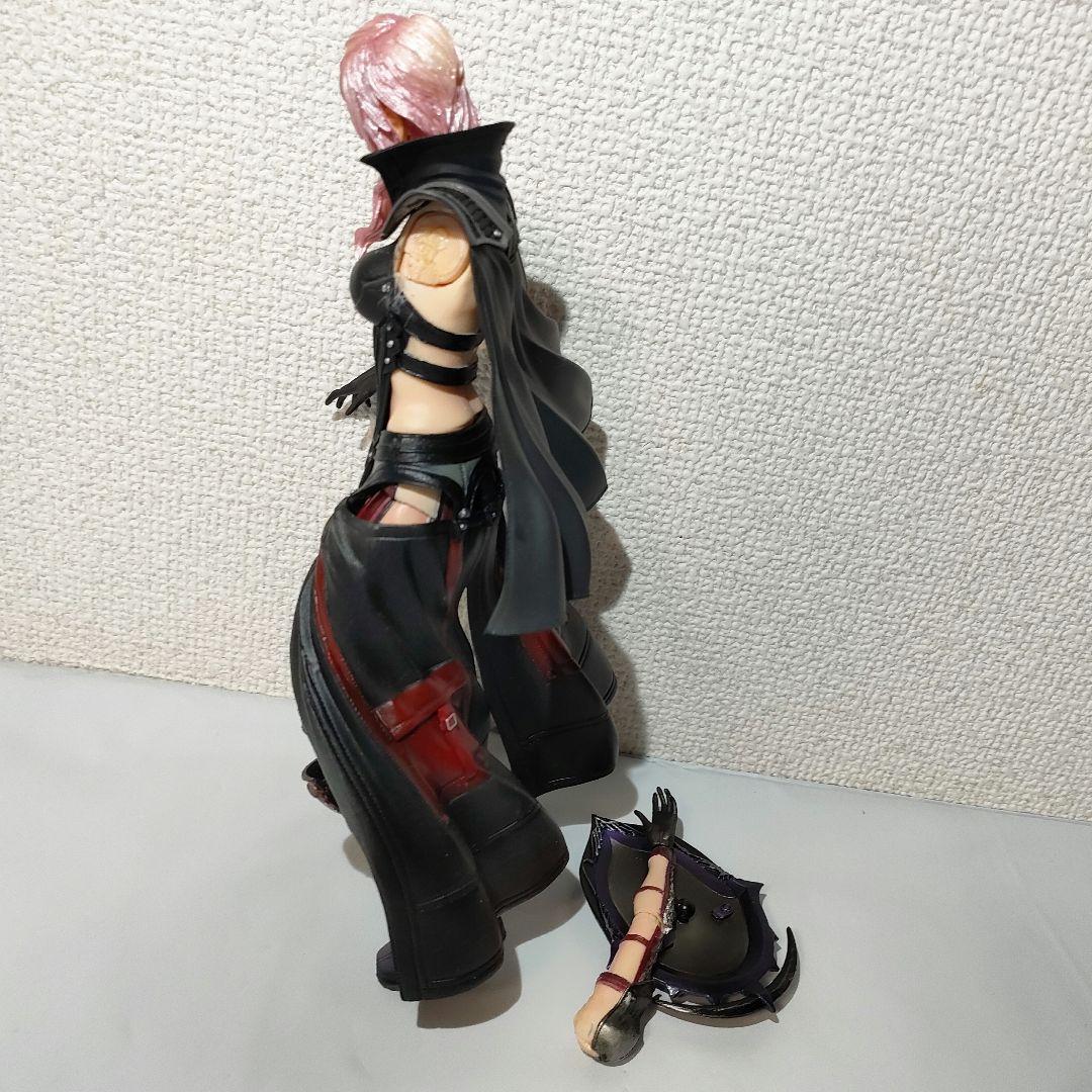 ☆　プレイアーツ改　ライトニング　ファイナルファンタジーフィギュア　腕破損有り