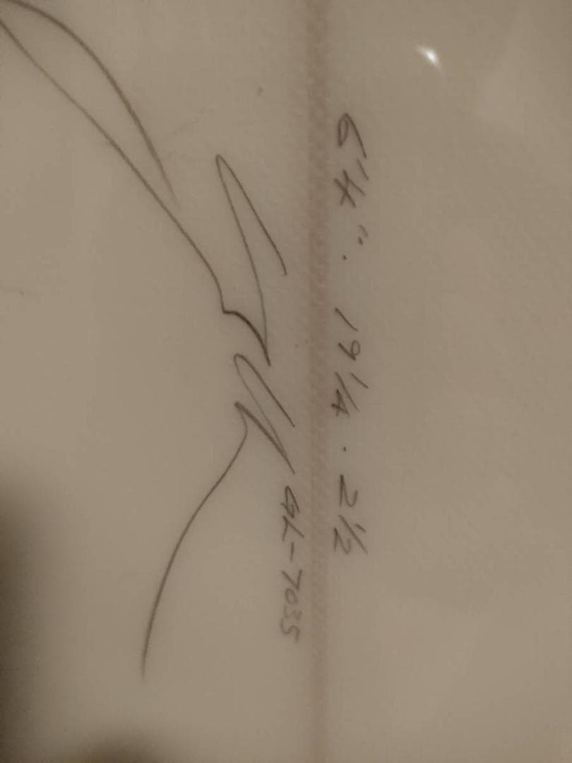 ジェリーロペス yuサーフボード貴重な 直筆サイン！送料込み！