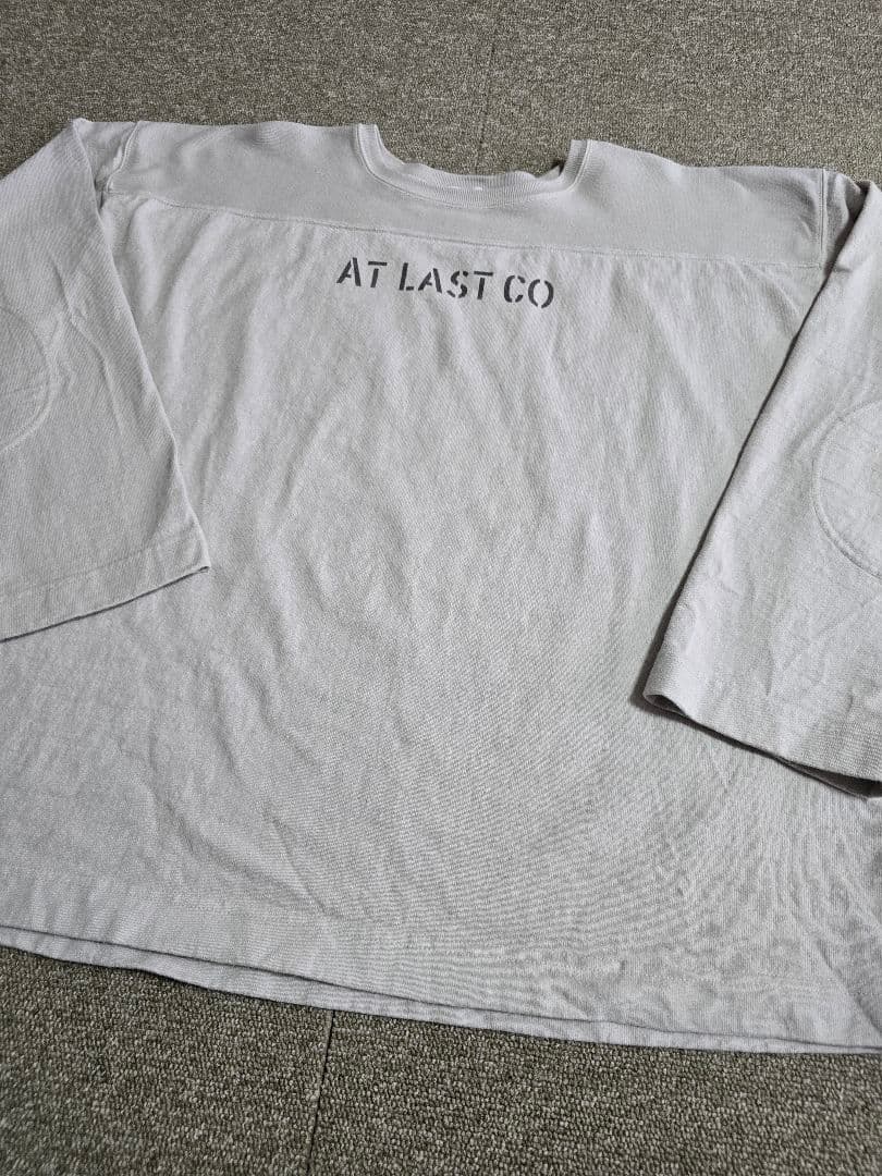 アットラスト フットボール t-シャツ46 TIMEWORNブッチャープロダクツ