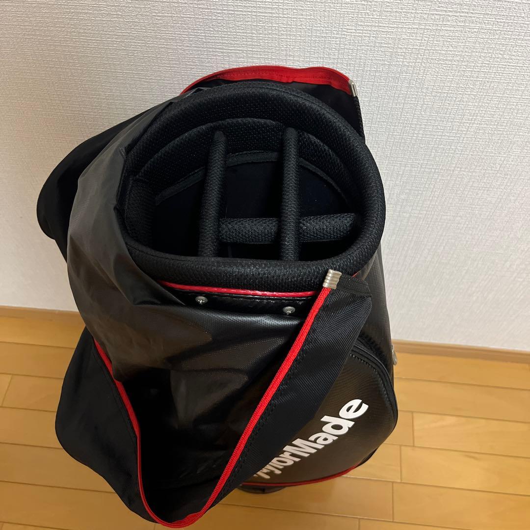 TaylorMade ゴルフバッグ・キャディバッグ 黒/赤