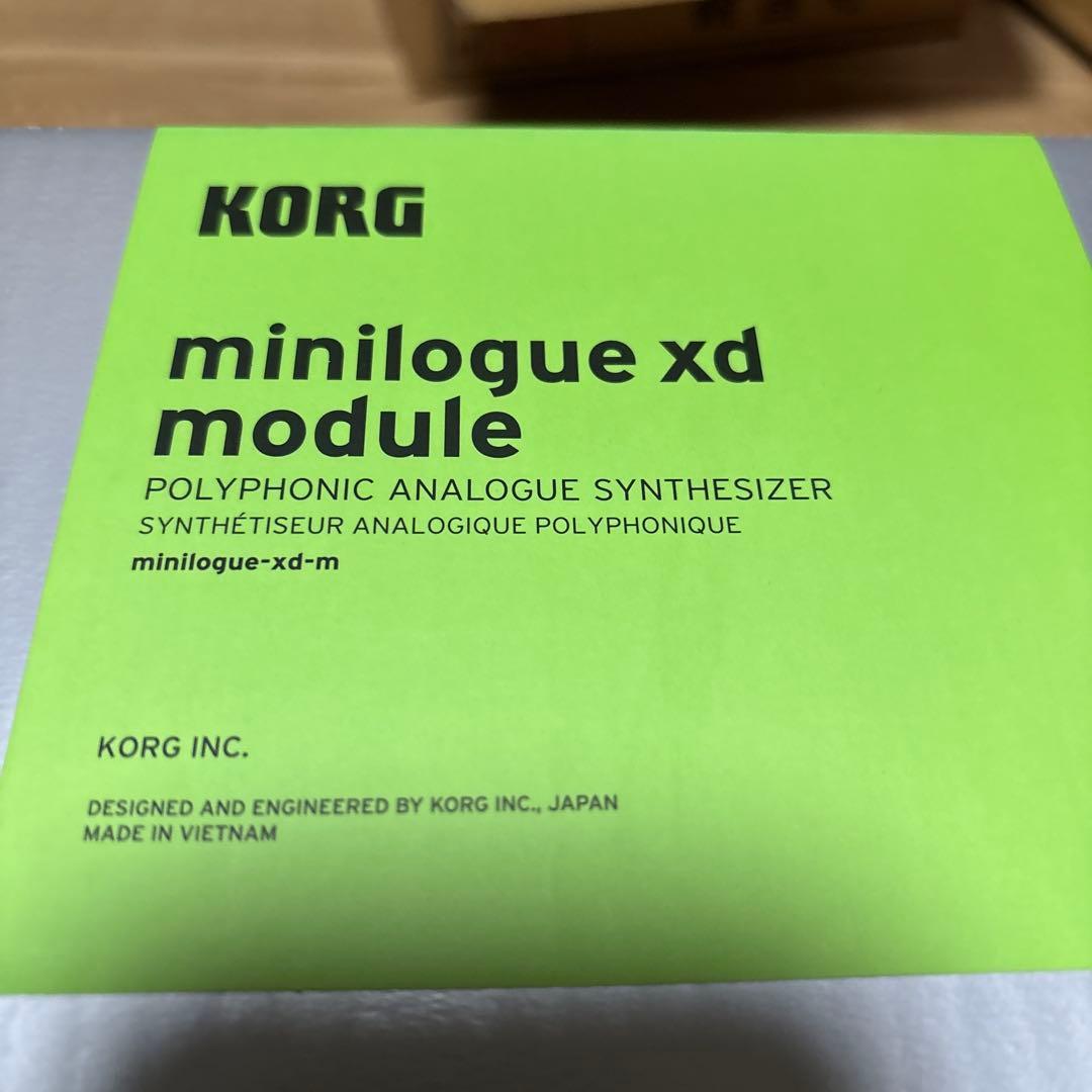 【美品】KORG minilogue xd ポリフォニックアナログシンセサイザー
