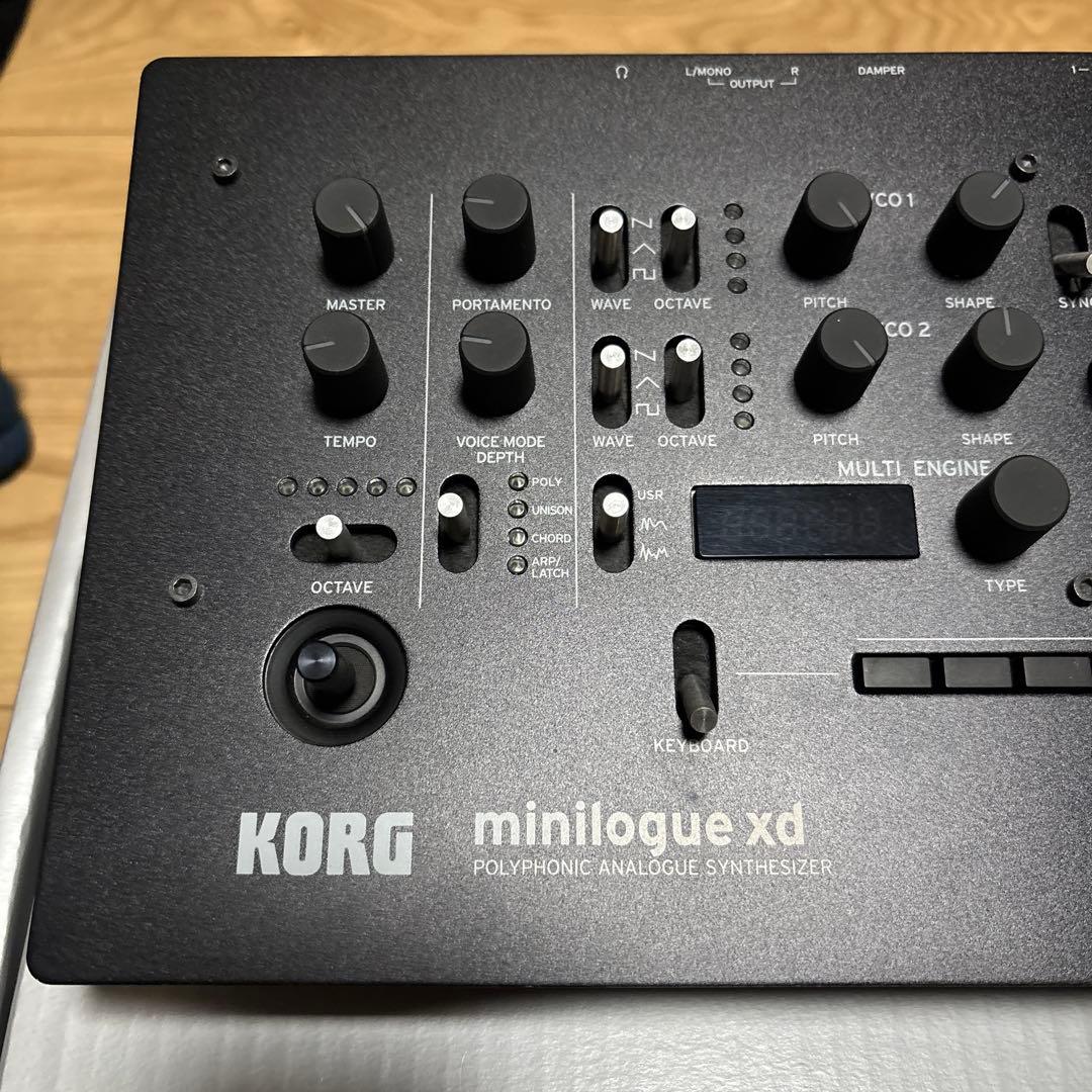 【美品】KORG minilogue xd ポリフォニックアナログシンセサイザー