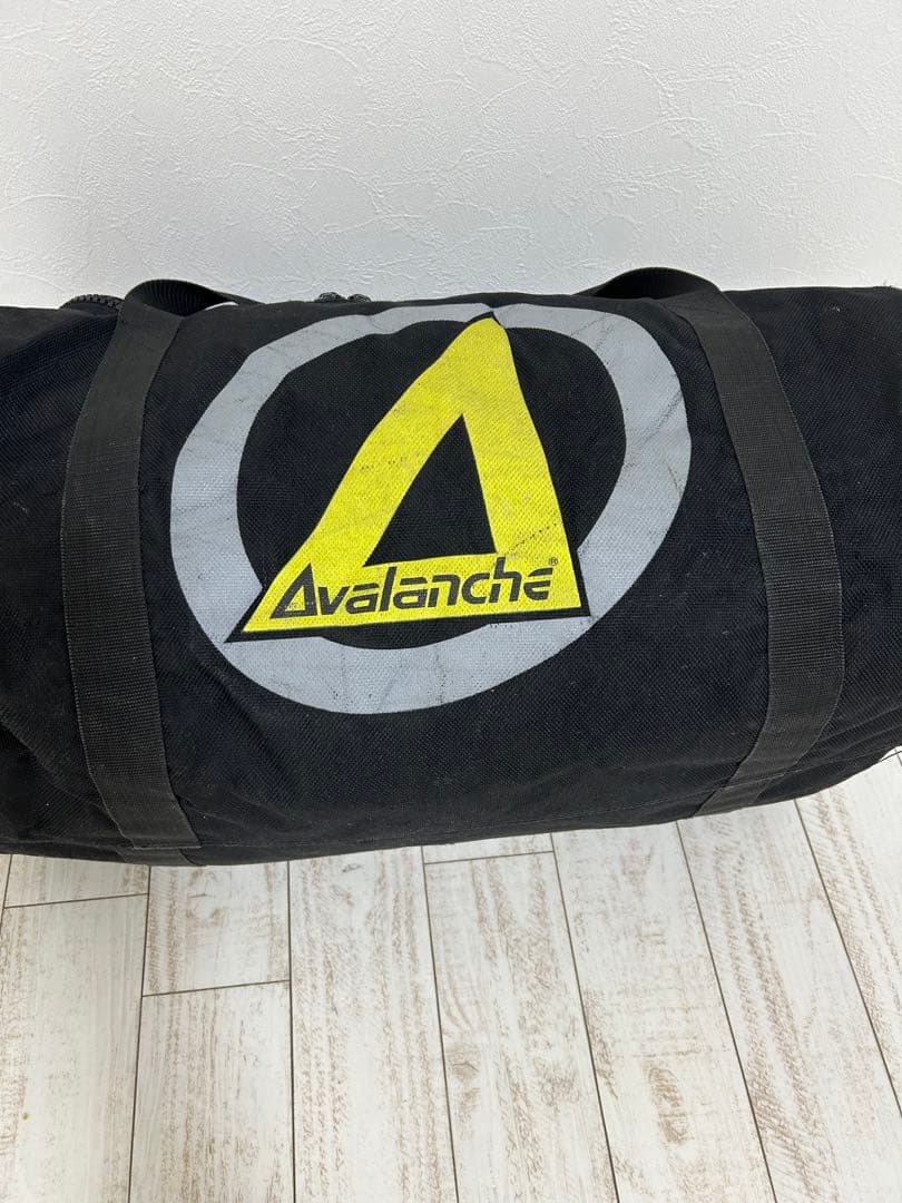 ビンテージAvalanche アバランチビックドラムバック黒