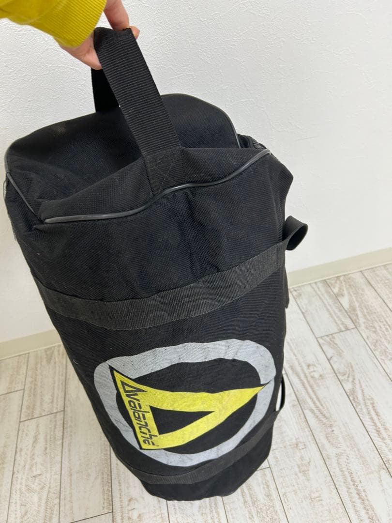 ビンテージAvalanche アバランチビックドラムバック黒