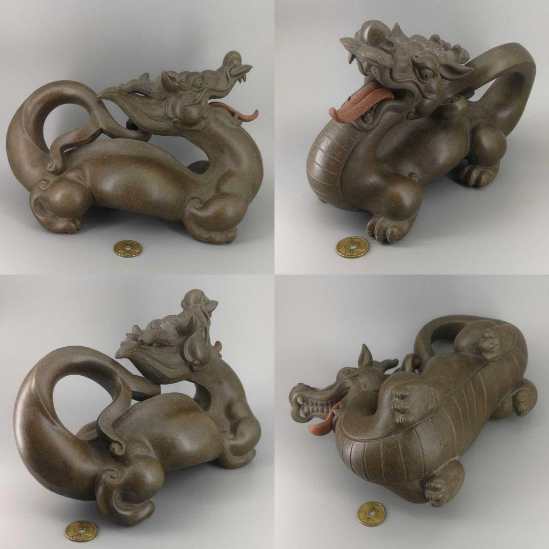 陶芸作品「青龍白虎朱雀玄武風水四神セット」(整理番号:あ05)