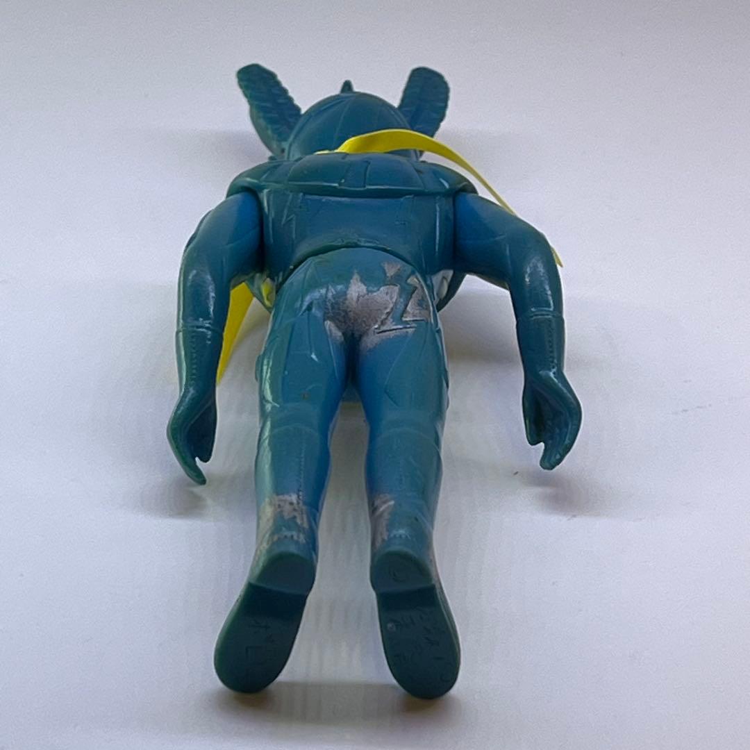 レア　当時物　ポピー　イナズマン　ソフビ　マフラー付き