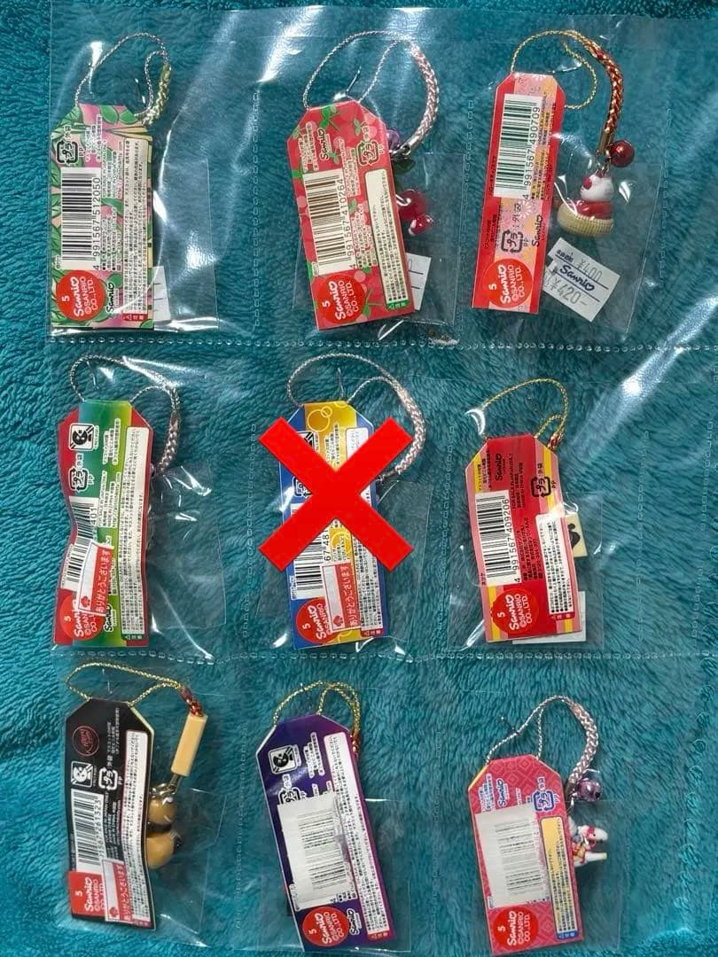 【送料込】未使用☆ご当地キティ　根付け　東北地方　廃盤　20年前　レア