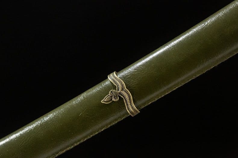 【軍緑】98式軍刀 武具　刀装具　日本刀　模造刀 居合刀 武士道 指揮刀 鋼刀