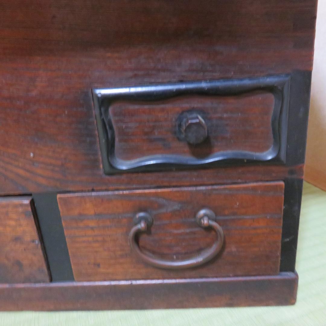 長火鉢 天板ガラス カスタム 蓋つき テーブル ディスプレイテーブル