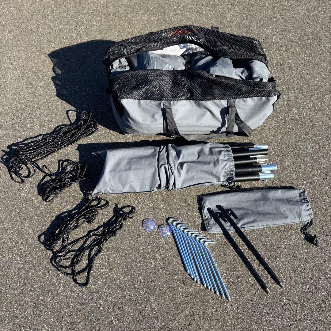 TOKYO CRAFTS ダイヤフォートTCソロテント／グレー 設営簡単