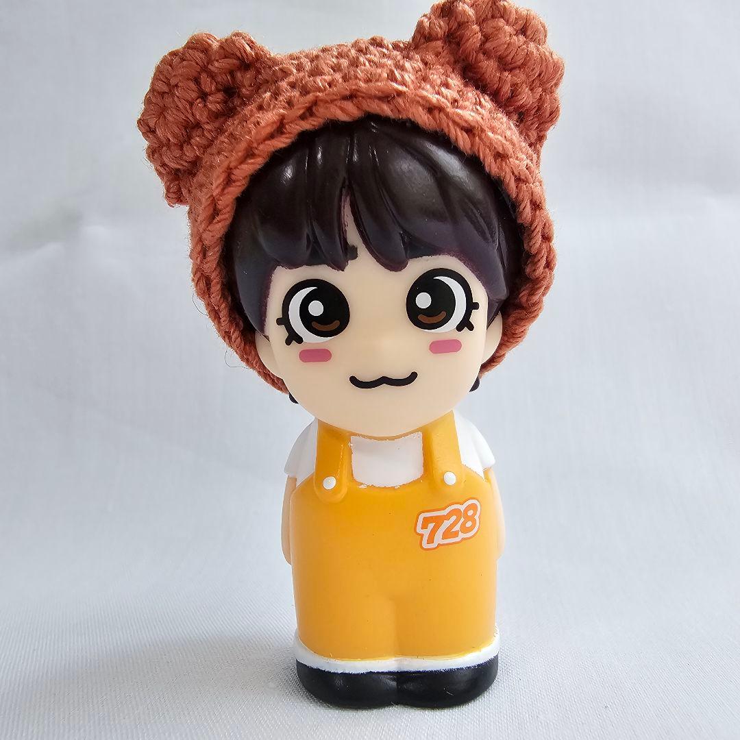 ハンドメイド　なにわ男子指人形　くま耳帽子　オーダー受付中