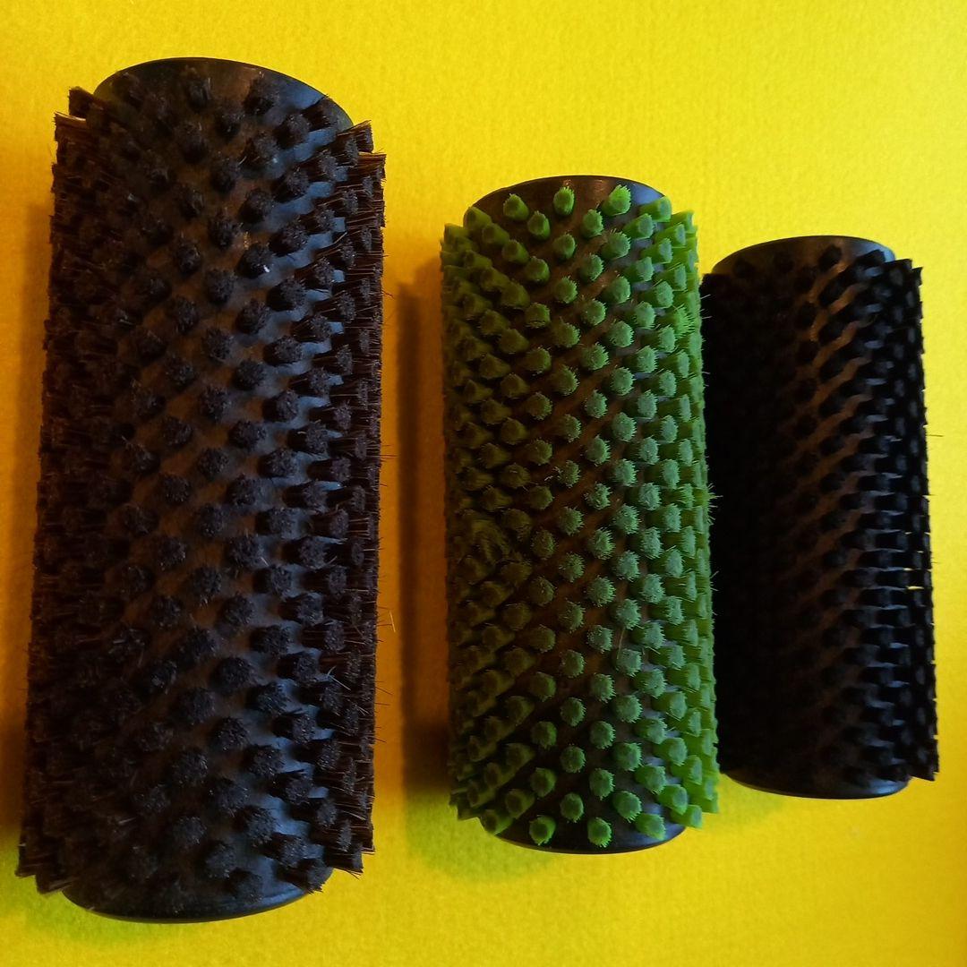 150mm ロトブラシセット (ボア、ナイロン、馬毛)