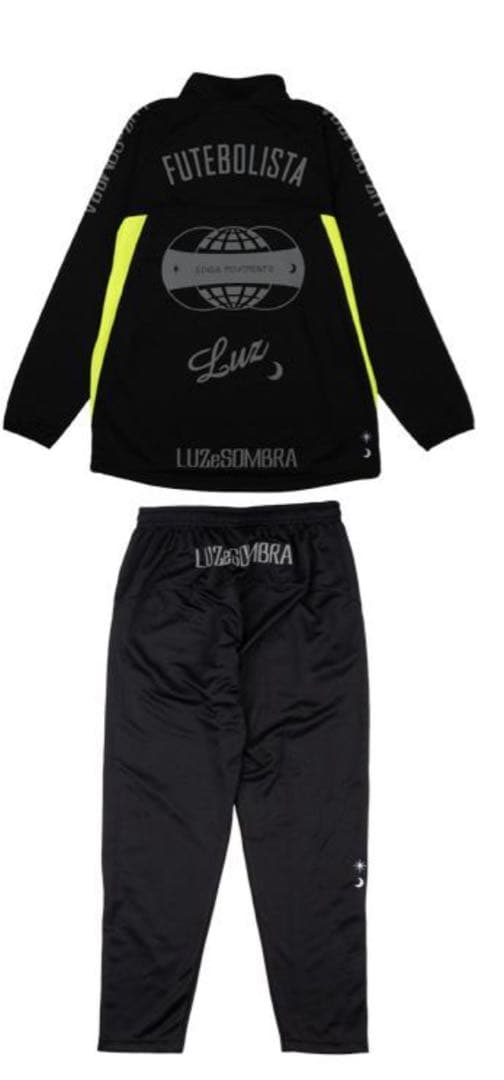 【新品】Luz e Sombra ジャージセット Sサイズ ブラック/イエロー