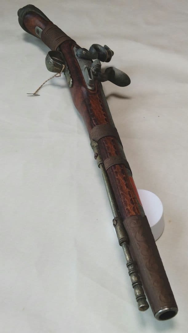 スペイン製　フリントロック式 古式銃　装飾品