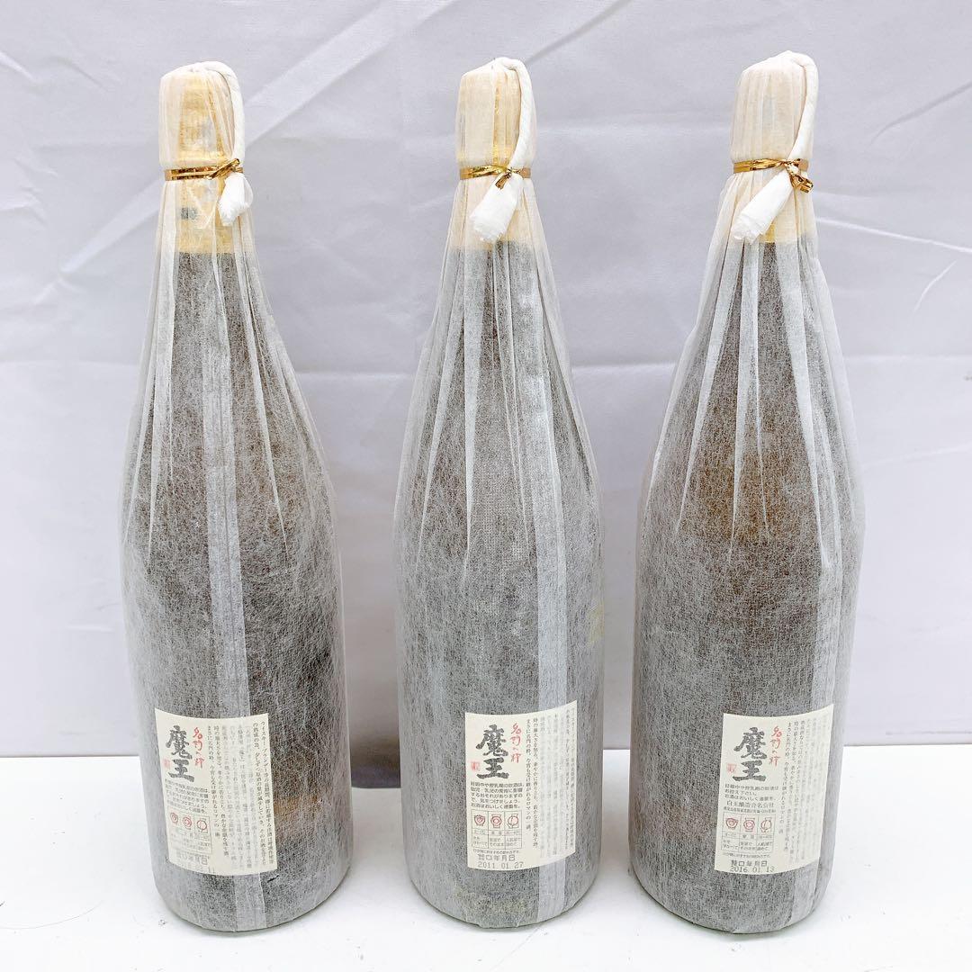 8ACM001 魔王×3 本格焼酎 さつまいも 米こうじ 1.8L 25%