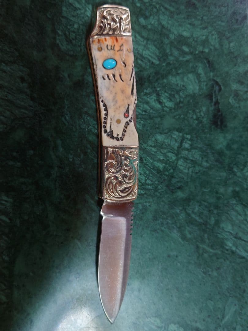 ネイティブアメリカン ナイフ ターコイズ ナバホ
