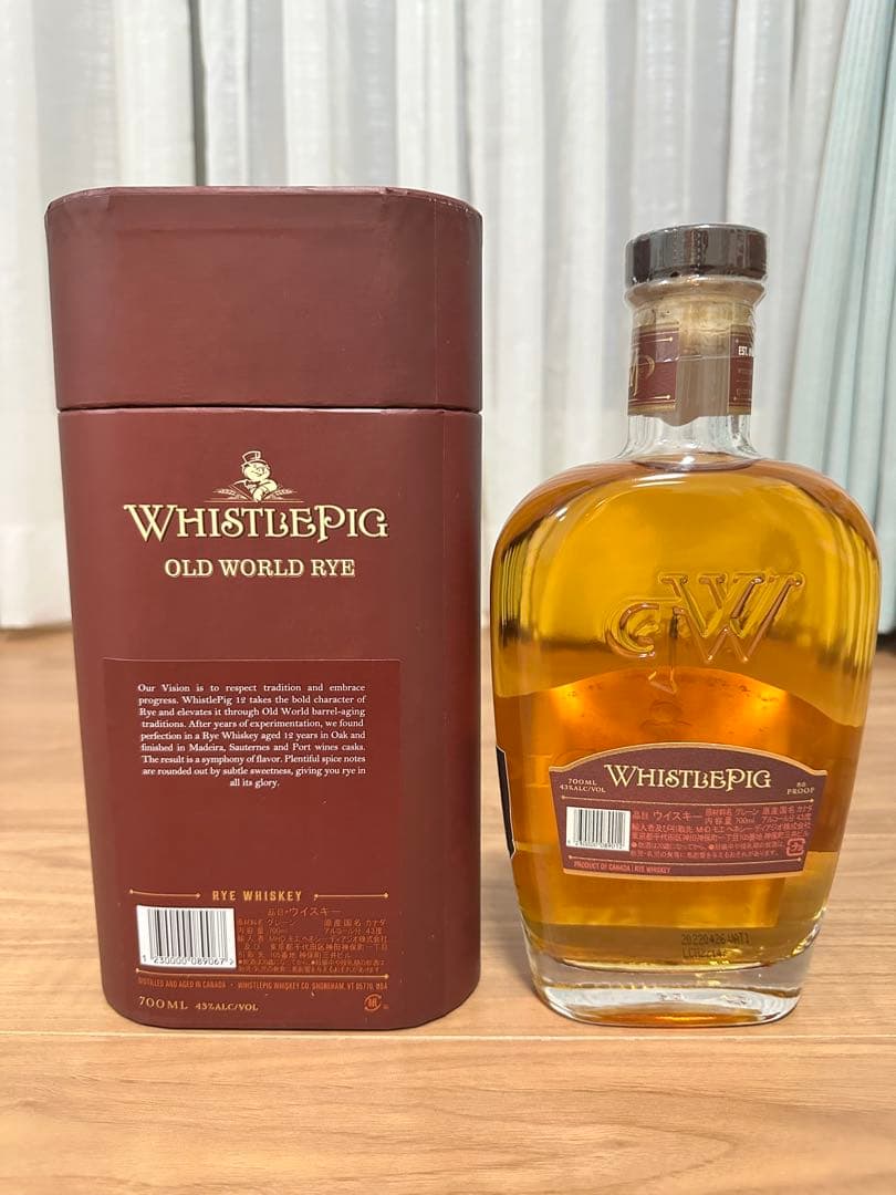 ホイッスルピッグ 12年 オールドワールド・ライ