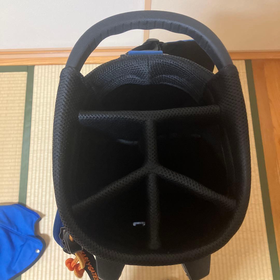 PEARLY GATES スタンド式ゴルフバッグ 青