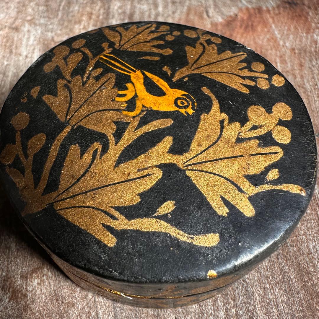 【希少】中国美術　小箱　小物物入れ　骨董