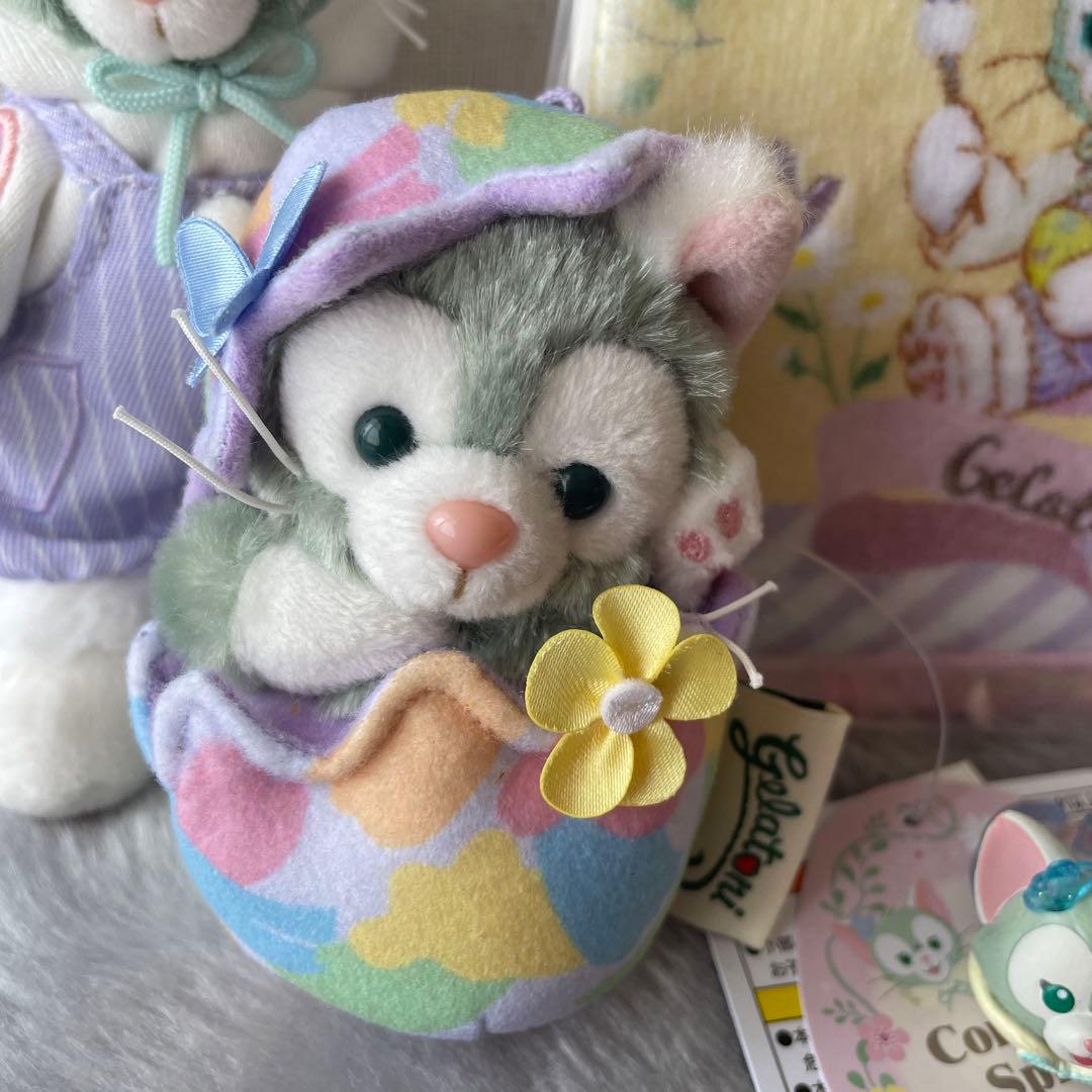 ジェラトーニ ぬいぐるみバッジ チャーム ミニタオル カムファインドスプリング