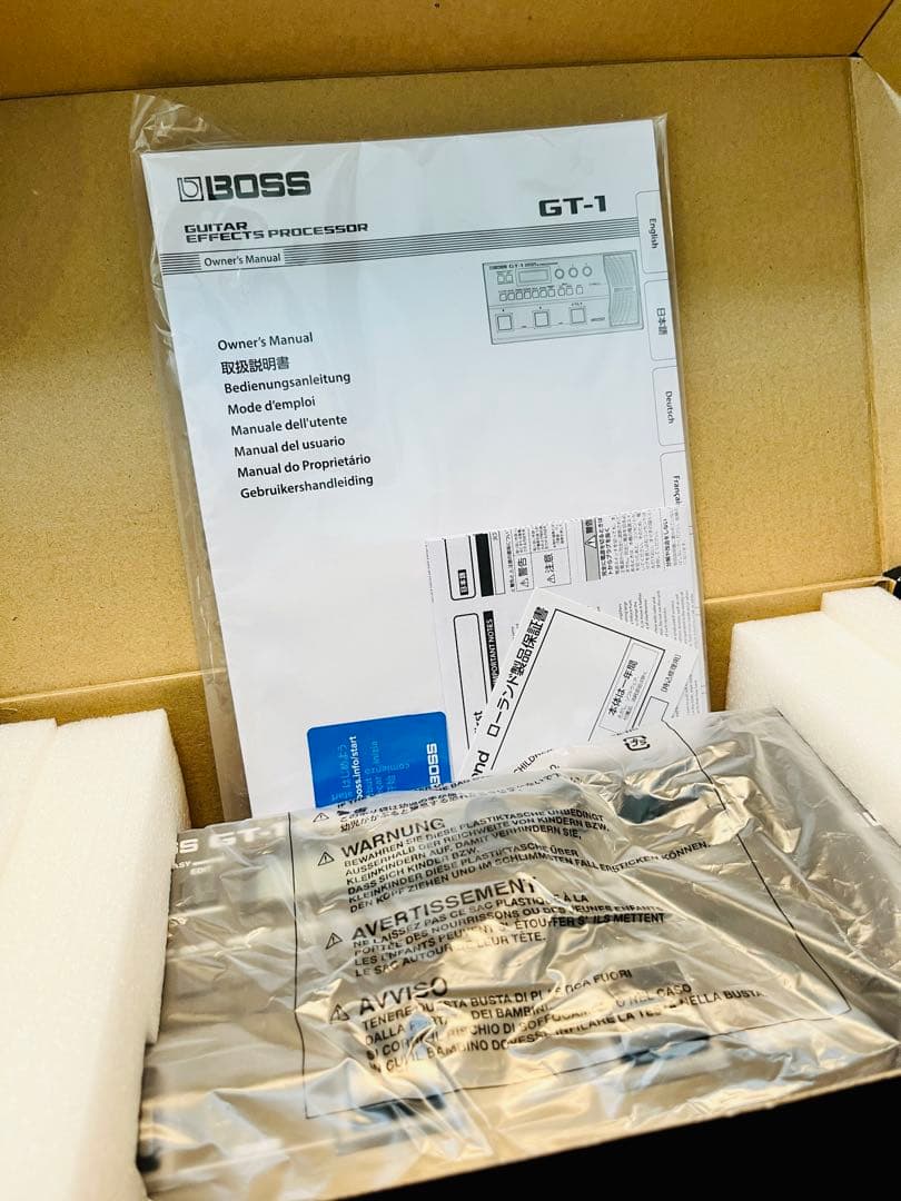 BOSS GT-1 アダプター付