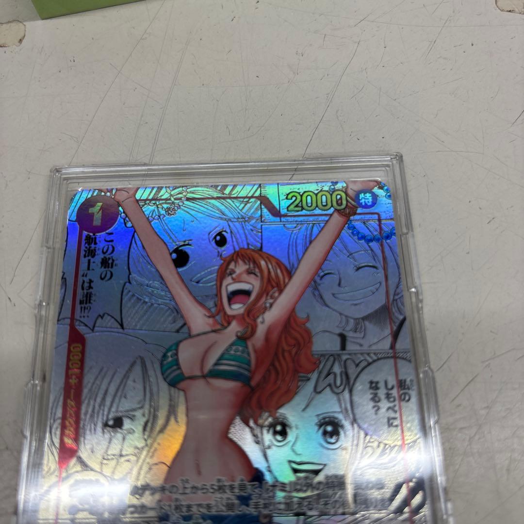 N9974【美品】ワンピースカード　ナミ　OP01-016