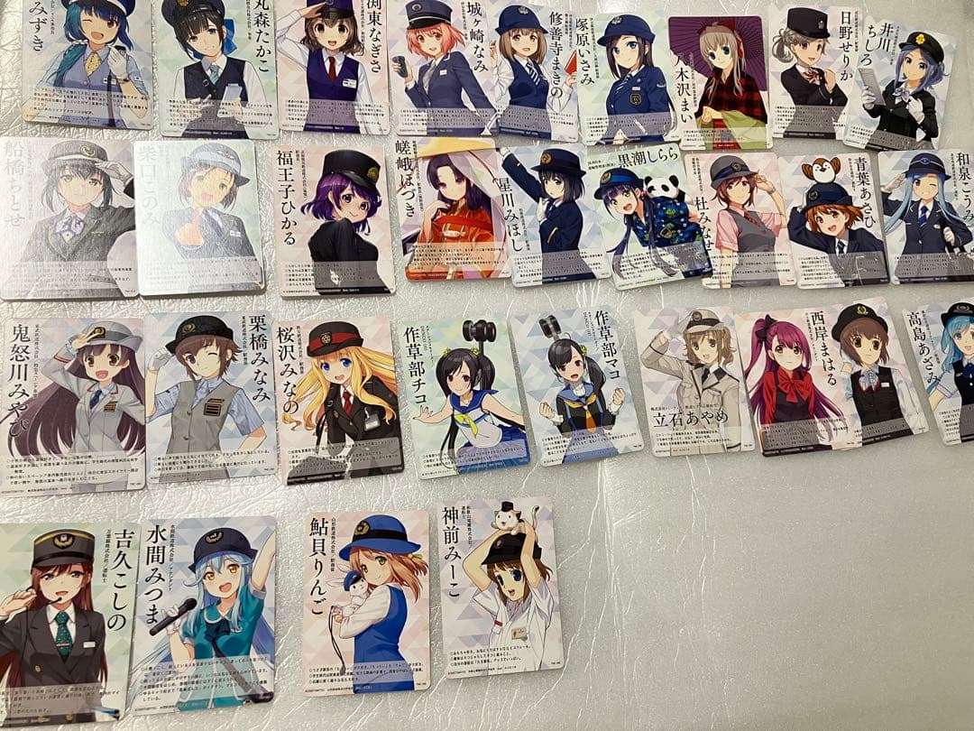 あつめて！全国鉄道むすめ巡り　カードまとめ売り