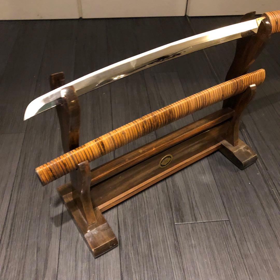 高級美術居合刀剣　籐巻造り　高級居合刀　小太刀　脇差　模造刀　名刀