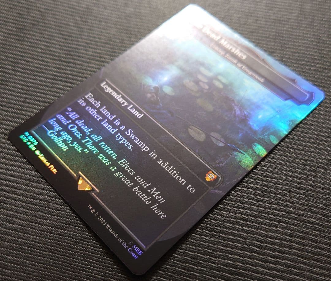 mtg 超稀少個体 フルアート FOIL 英語版 ヨーグモスの墳墓アーボーグ