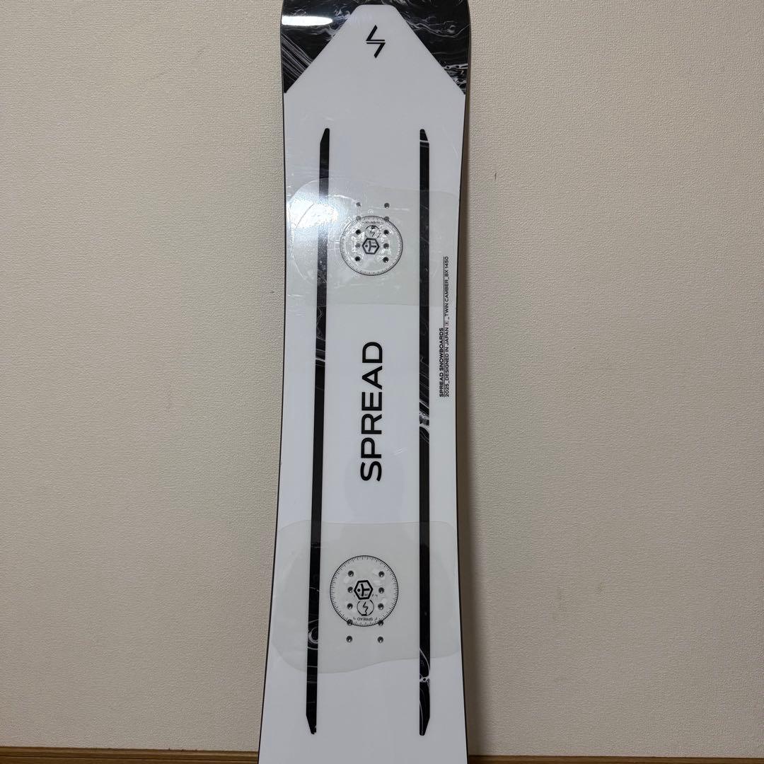 SPREAD bx 145㎝ スノーボード ホワイト/ブラック
