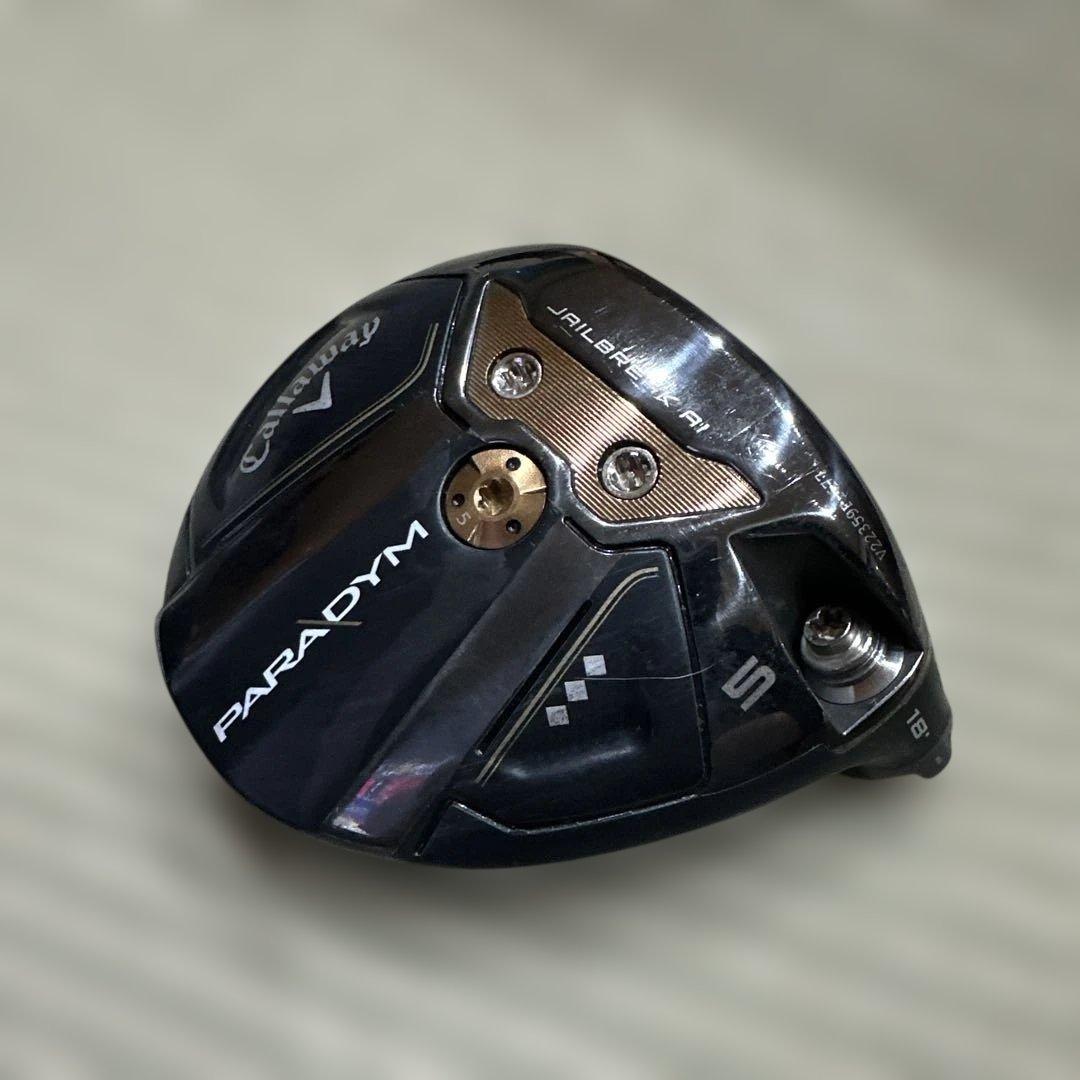 Callaway PARADYM トリプルダイヤ♦︎♦︎♦︎5w 18°ヘッドのみ