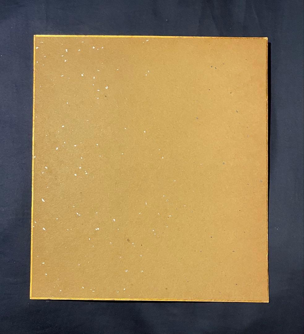 【昭和 超人バロム1 ブロマイド付 サイン色紙】