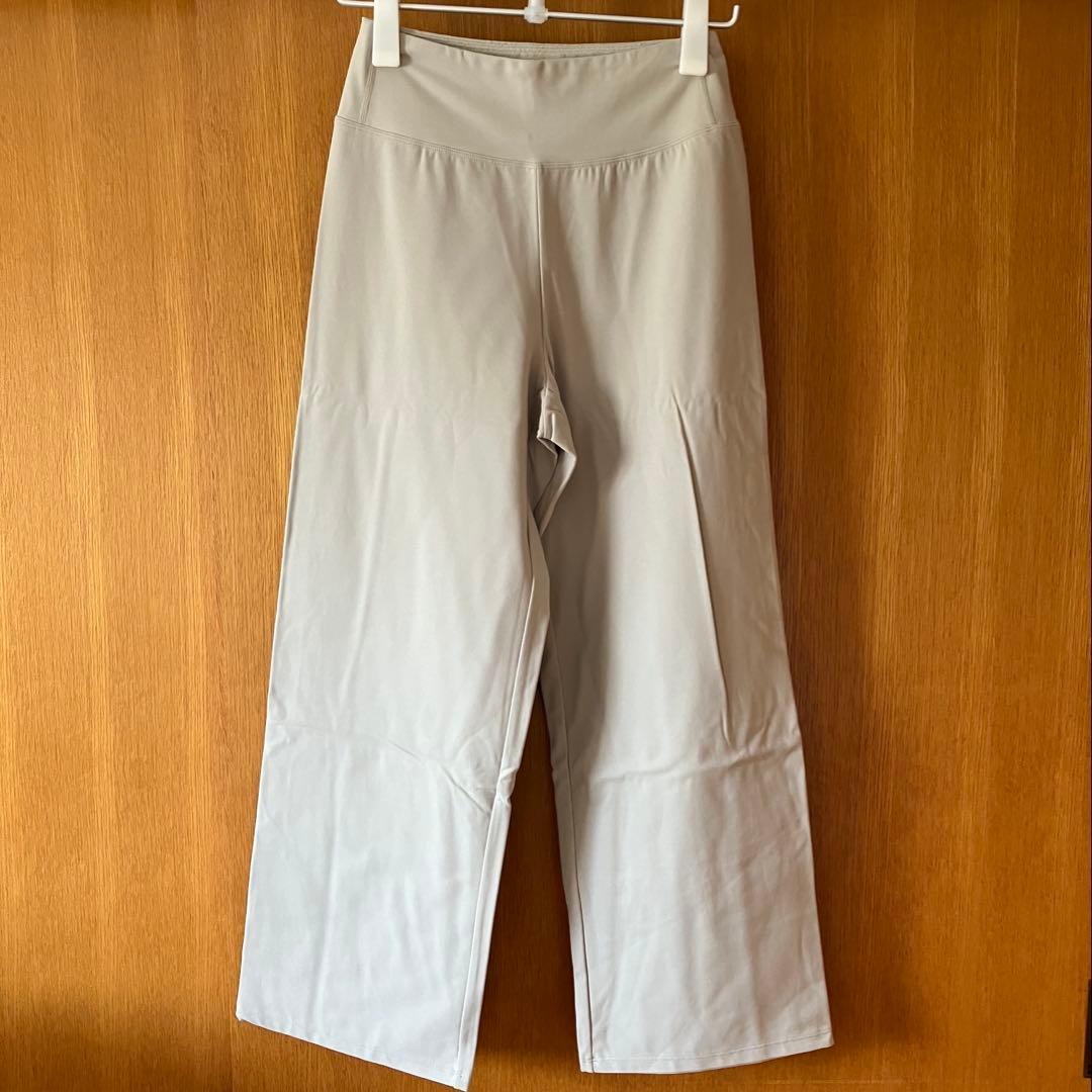 チャコ★andar Airywin セミ裏起毛ワイドレギンス ショートＭ