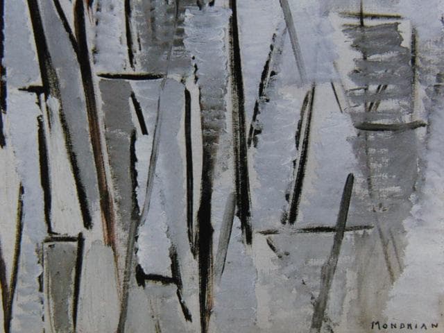 ピート・モンドリアン、『コンポジション：樹 II』、希少な画集より