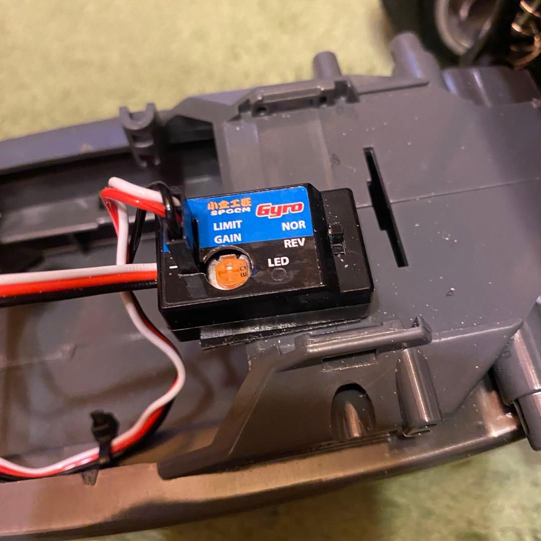 ほぼ新品　爆速マッドバンVEメカ×タミヤDT-03 ビートルボディ　リポBT付属