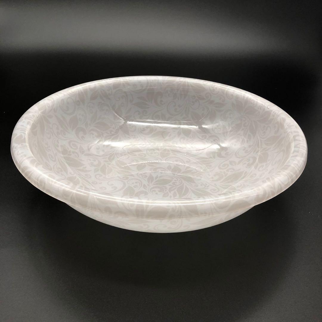 4点セットL サイズ風呂椅子H30㎝、L洗面器、テオケ、アクリル　ソープトレー