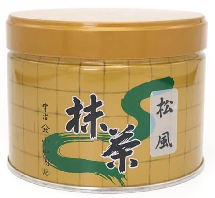 【限定1品】山政小山園 抹茶 松風 150g缶