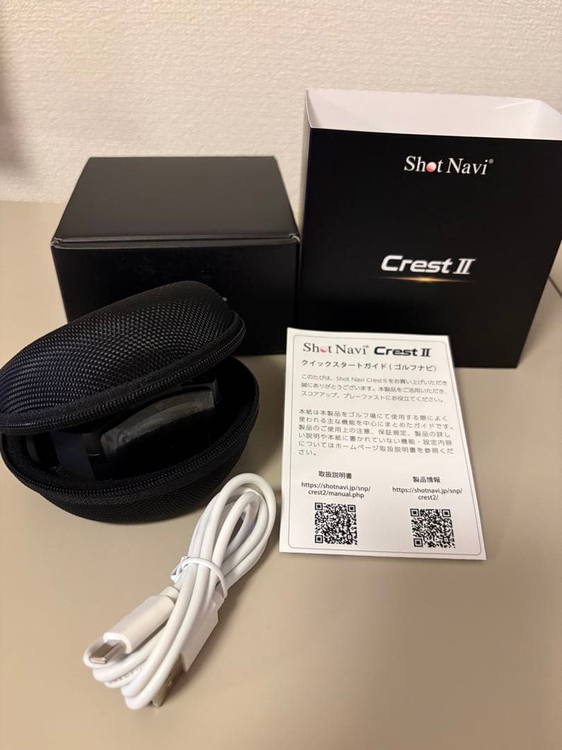 【新品未使用】ShotNavi Crest II GPSウォッチ