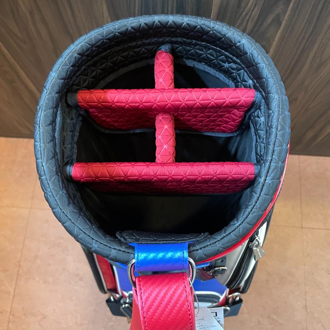 Diamana 20周年記念キャディバッグ/ブラック/トリコカラー