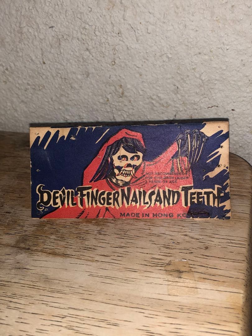 ビンテージ 60s スカル　髑髏　骸骨　死神　モンスタートイ　ホラー　妖怪　怪物