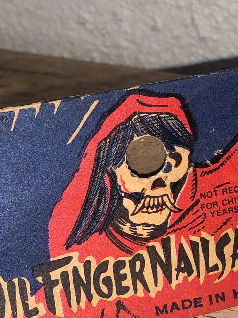 ビンテージ 60s スカル　髑髏　骸骨　死神　モンスタートイ　ホラー　妖怪　怪物