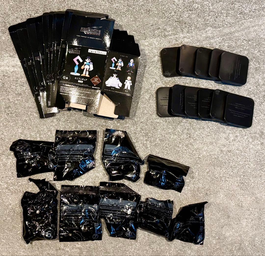 【新品】FF7 一番くじ ミニフギュア フルコンプ リメイク リバース各賞まとめ