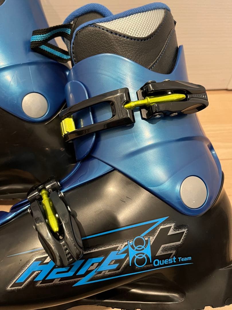 ハート　ジュニア　スキーブーツ　23〜23.5センチ　り　リュック付き