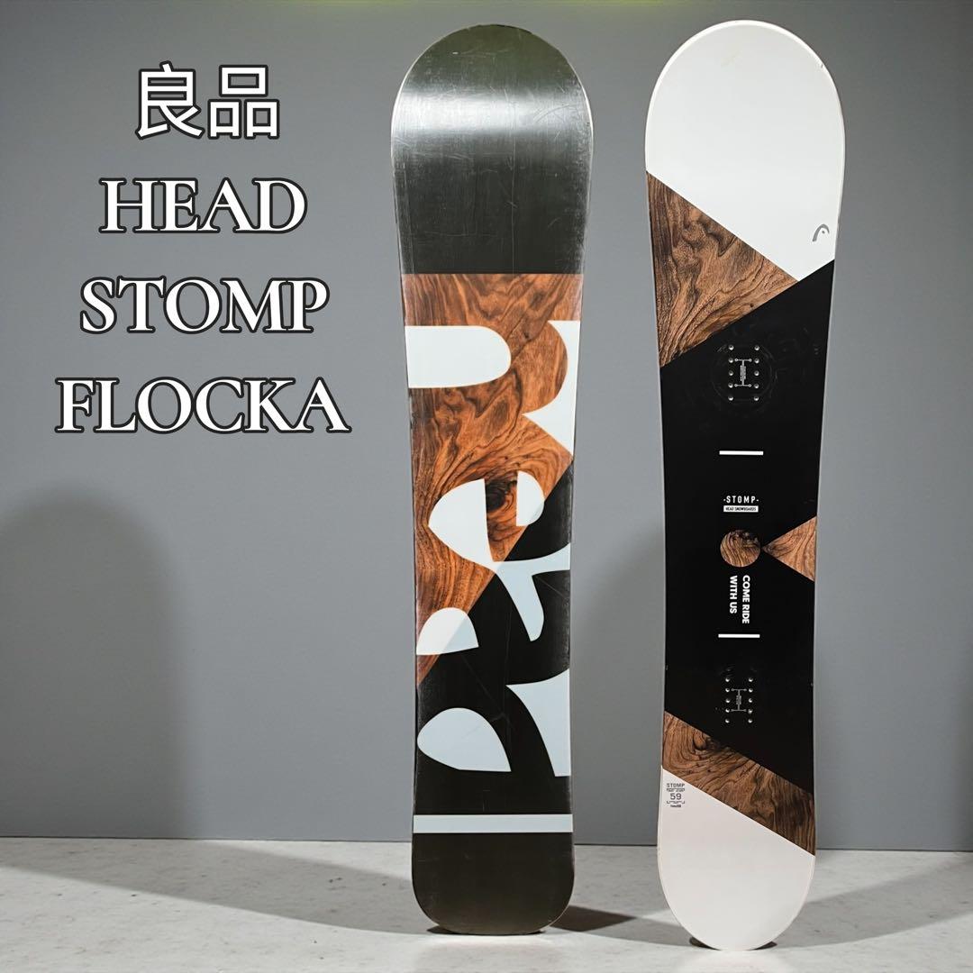 【良品】HEAD STOMP FLOCKA スノーボード 153cm