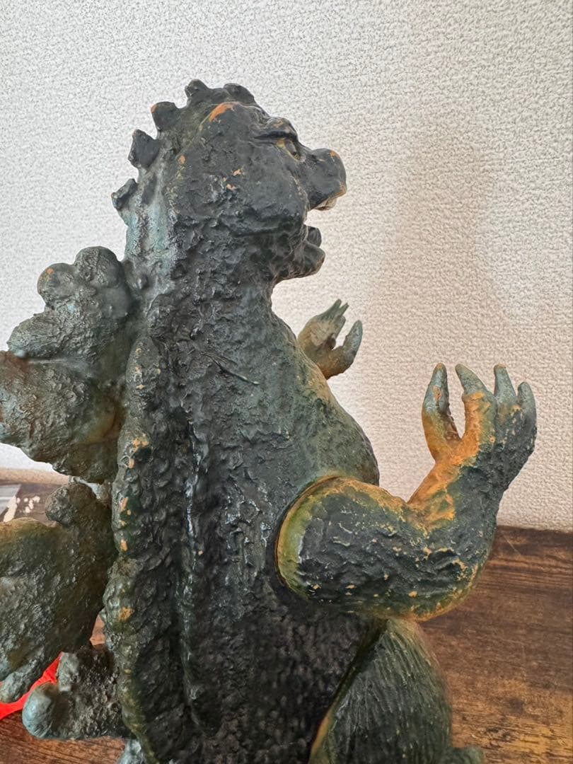 s63 ゴジラ　ブルマァク　ジャイアントサイズ　東宝　東京タワー付き　珍色？